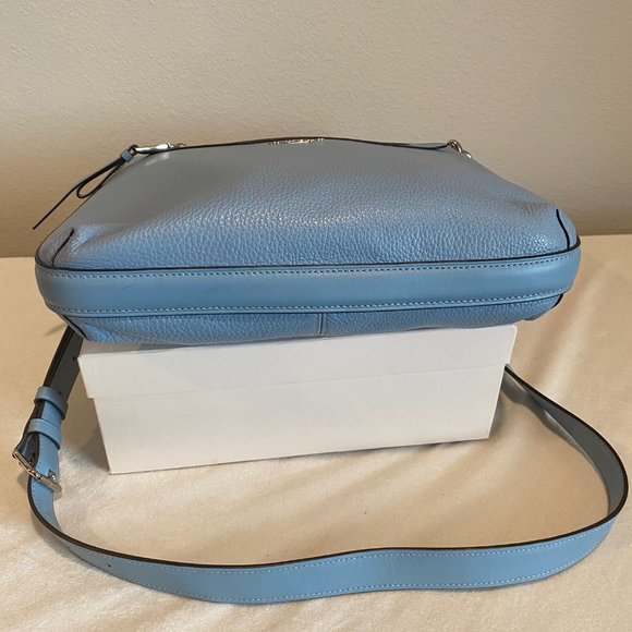 Coach Mae Crossbody Pebble Leather Bag - Cornflower Blue - Like New Condition - Picture 6 of 14